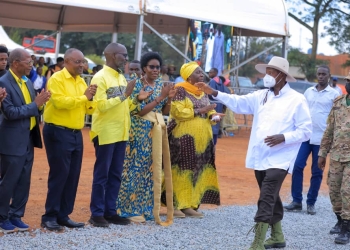 Uganda's President Museveni rallies Wakiso leaders, calling for active engagement to boost wealth, jobs, and service delivery across the district.