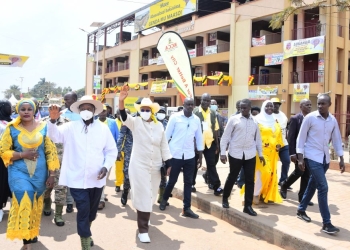 Museveni opens Busega Market