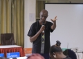 Mr. Richard Baguma addressing participants.