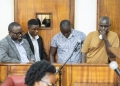 The accused persons in court on Monday.
