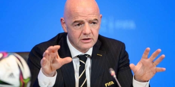 FIFA president Gianni Infantino