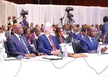 Oxford professor Stefan Dercon and Finance Minister Matia Kasaija discuss the need for Uganda to reduce reliance on aid and external finance by diversifying exports and increasing tax revenue.