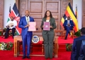 Eng. James Kasigwa, executive director of UNBS, and Esther Ngari, managing director of KEBS, signed the agreement.