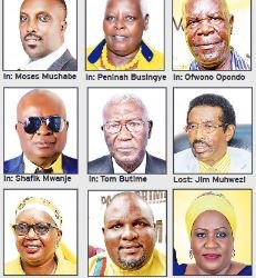 NRM special interest group elections conclude with major upsets. Lt. Moses Mushabe unseats a minister, and a new women's leader is elected, signaling a shift in the party.