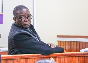 The accused in dock