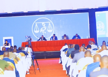 Some of the Law Society members present at the General meeting.