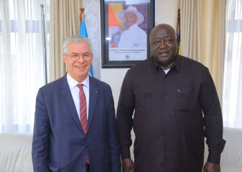 Ugandan and Algerian officials meet to strengthen ties, discussing growing trade in goods like coffee and milk, as well as new agreements on aid and education.