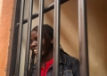 Doreen Kaija in Kanyanya Court Cells on Tuesday. (Courtesy photo)