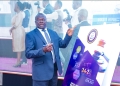 Chief Justice Alfonse Owiny Dollo launching the report at Supreme Court building on Tuesday.