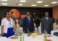 Registrar General, Ms. Mercy K. Kainobwisho, Ministry of Justice and Constitutional Affairs PS Mr. Robert Kasande and Mr. David Njoroge, ARIPO Director for Intellectual Property during the celebrations in Kampala