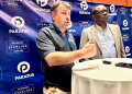 Martin Cox, Chief Commercial Officer at Paratus Group & Joseph Kibwott, MD of Paratus Kenya at the launch of Paratus Kenya