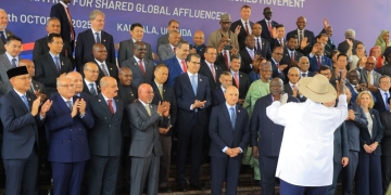 Ugandan President Museveni opens the NAM Ministerial Meeting in Kampala, calling for Global South unity, economic equity, and a binding U.N. Right to Development treaty.