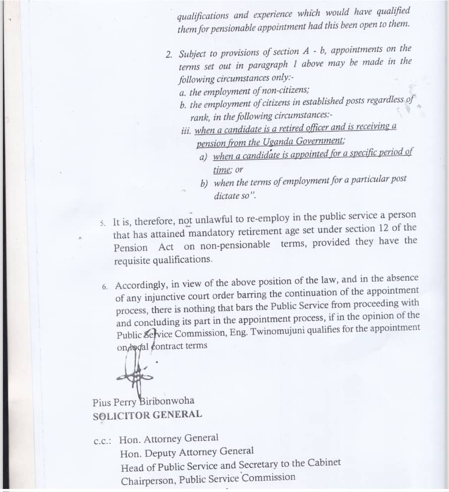 Письмо генерального солиситора вызвало споры, потому что дело все еще находится перед судом