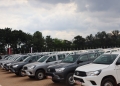Ugandan local government leaders receive 176 vehicles from President Museveni, fulfilling a pledge to boost oversight of development programs