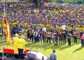 Museveni and Janet addressing a rally in Arua Municipality8