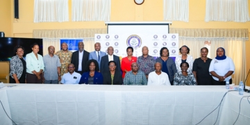 Some of the justices who participated in the induction/training.