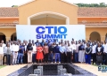 Chief Information Officers and Chief Technicla Officers pose for a photo during the CTIO Summit 2025 at Brovad Sands in Kalangala.