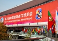 Shanghai, Nov.3, 2025, 2Final preparations are in full swing at the National Exhibition and Convention Center, as the venue gears up to host the 8th China International Import Expo. [Photo: CFP]