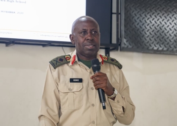 Brig General Isoke, the head of State House Anti-corruption unit.