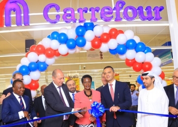 Carrefour Uganda's Supermaret opening in Kampala