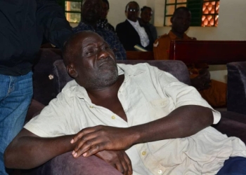 Semujju aka Minana during his first appearance at Nakawa Magistrates Court