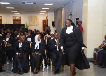 Some of the enrolled Advocates in jolly mood.(Courtesy photo)