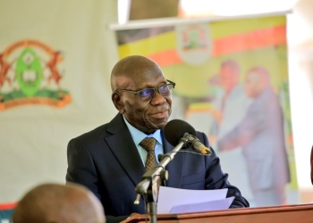 Prof. Celestino Obua, the Uganda National Examinations Board chairperson, addresses the media during the release of the 2025 Uganda Certificate of Education examination results. Obua presented findings from a recent study showing that the new Competence-Based Curriculum is producing more innovative and creative learners capable of driving the country's socio-economic transformation.