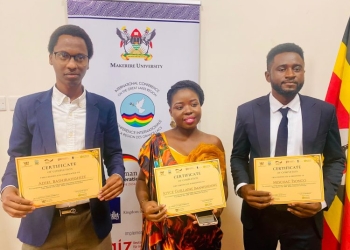 Winners: Adiel Bashirahishize of Burundi, Joyce Guillaine Imanishimwe of Burundi, and Meschac Tsongo of the Democratic Republic of Congo.
