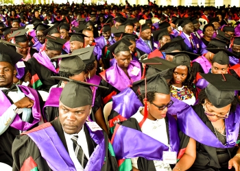 A section of graduands from School of Law during Day 1 of the 72nd Graduation held on Monday 23rd May 2023