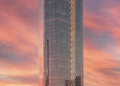 The Diamond Tower is a proposed 220-meter skyscraper in Kampala’s Kololo neighborhood, designed by Angiletti Design Studio to be the tallest building in Uganda. Scheduled for a 2026 construction start, the 54-story vertical development features 300 serviced apartments, a luxury hotel, and high-performance UV-resistant glazing.