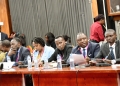 FSME's executive director, John Walugembe presenting before the Parliamentary Committee on Finance, Planning and Economic Development on Tuesday this week