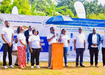 The Team from ODPP during the Ceremony on Tuesday.