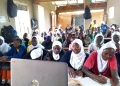 Students attending the Zoom meeting.
