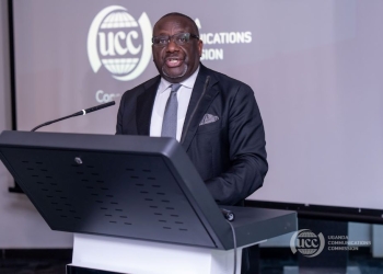 UCC Executive Director George William Nyombi Thembo outlines the strategic shift toward market-driven innovation during the official launch of NCC 2026.