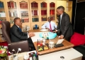 Former Lord Mayor Erias Lukwago in his chambers on Wednesday.