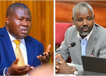 The NRM Parliamentary Caucus endorses Jacob Oboth-Oboth for speaker and Thomas Tayebwa for deputy speaker after all other ruling party candidates step down at Entebbe.