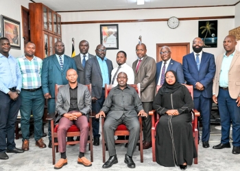 SH-ACU team together with KCCA team during the visit.