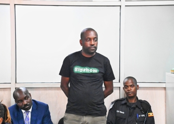 The Accused person in court on Tuesday.