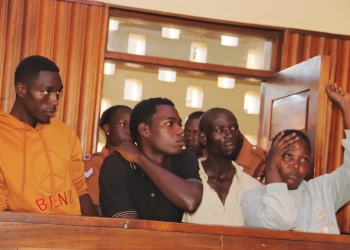 The accused in Court