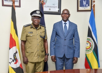 IGP Abbas Byakagaba and DPP Mr. Lino Anguzu