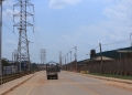 A section of the roads ready for commissioning in the North Estate of the Industrial Park in Namanve