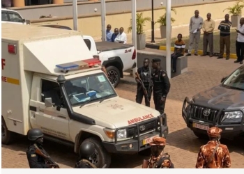 Kizza Besigye is in critical condition in Mulago's ICU after collapsing at his treason trial, as the Law Society demands his care and an end to trial secrecy.
